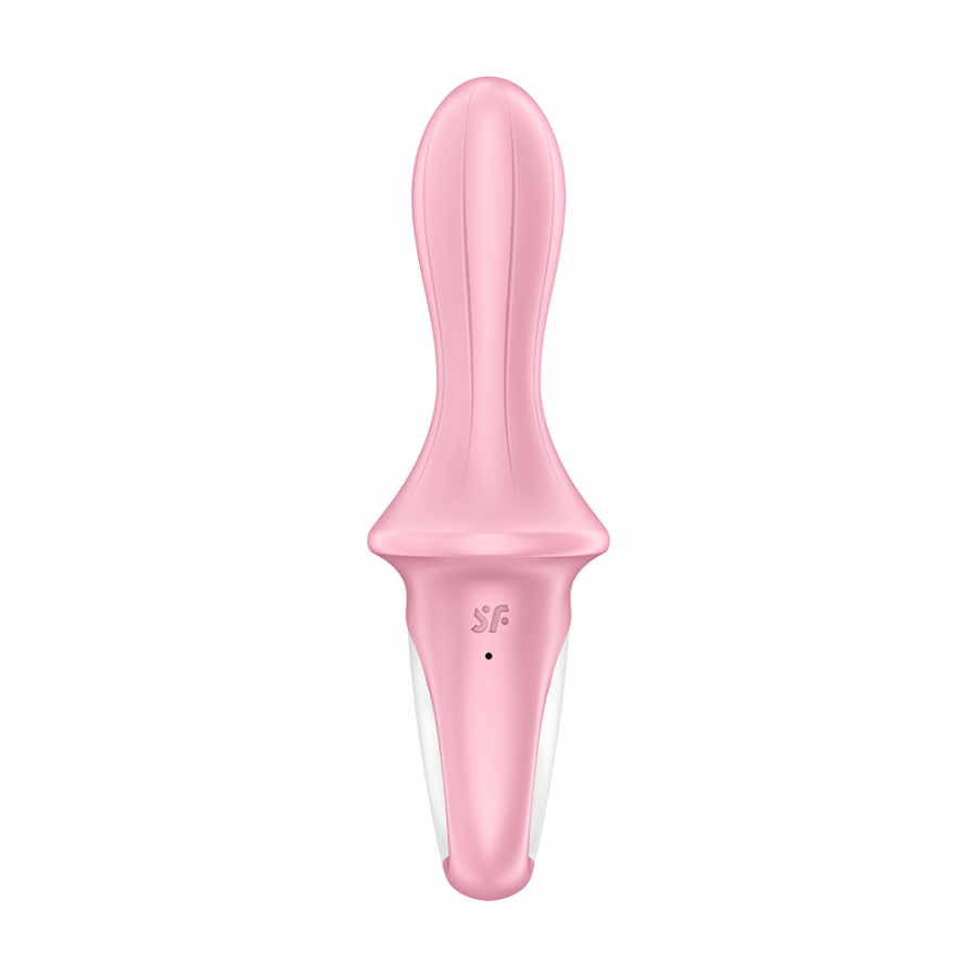 Vibromasseur anal gonflant connecté rose USB Pas Cher