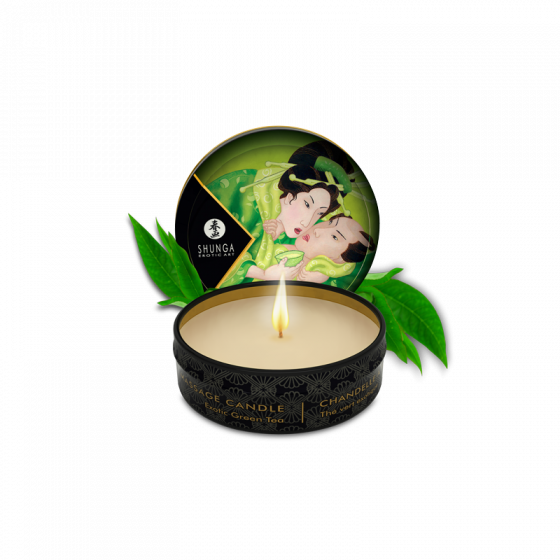 Mini Bougie de Massage - Zenitude Thé Vert Exotique
