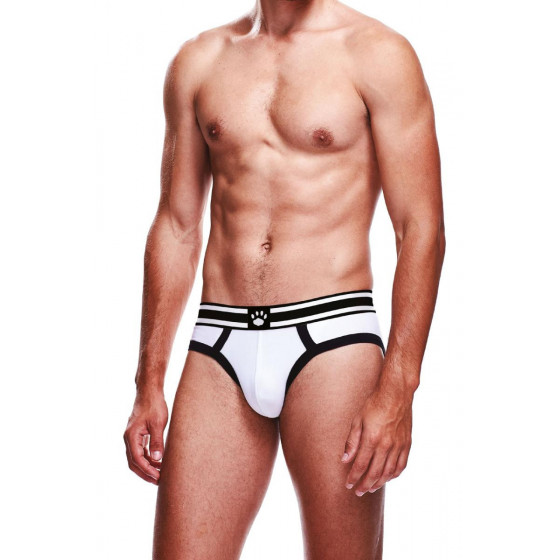 Slip Prowler Blanc et Noir Pas Cher