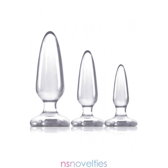 Kit d'entrainement Anal Jelly Rancher Transparent Pas Cher