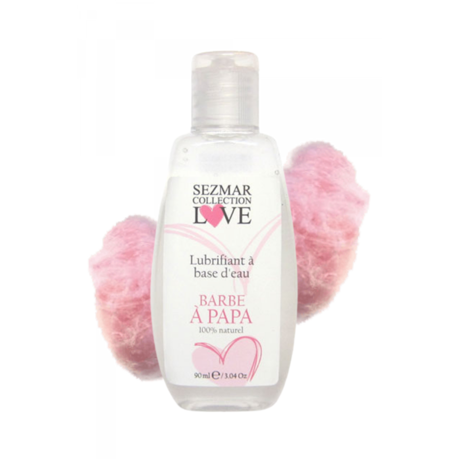 Lubrifiant à Base d'eau 100% Naturel Barbe à Papa 90 ml Pas Cher | Paiement 100% sécurisé | Colis Discret |