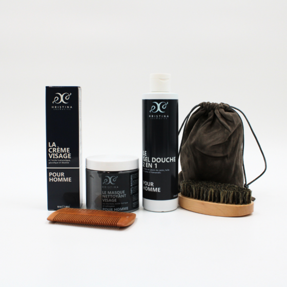 Coffret men skincare Naturel Pas Cher