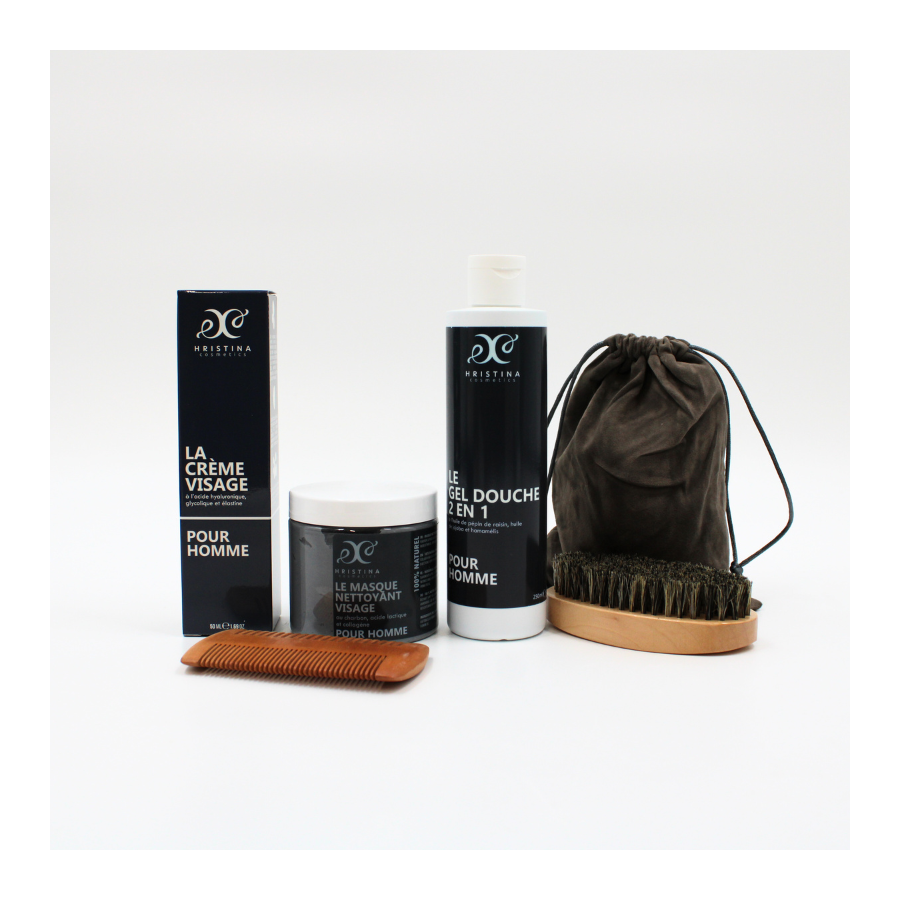 Coffret men skincare Naturel Pas Cher