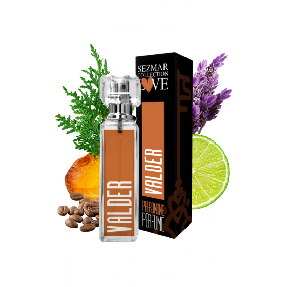 Parfum aux phéromones Valder 100% naturel 30ml Pas Cher