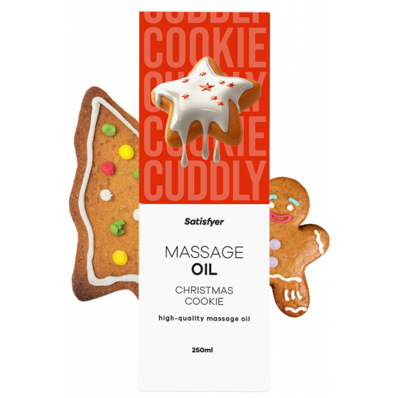 Huile de massage Cookie de Noël 250 ml Satisfyer Pas Cher