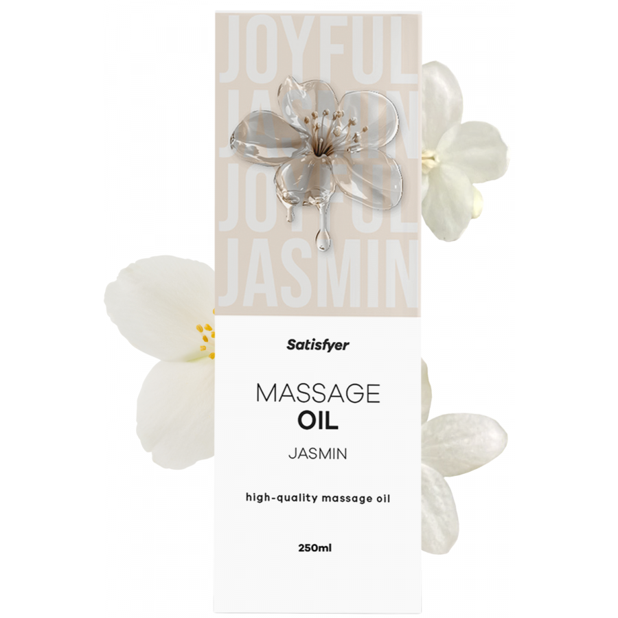 Huile de massage jasmin 250 ml – Satisfyer
