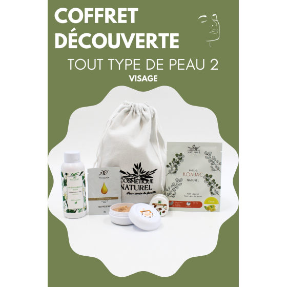 Coffret découverte - VISAGE - Tout type de peau 2 Pas Cher
