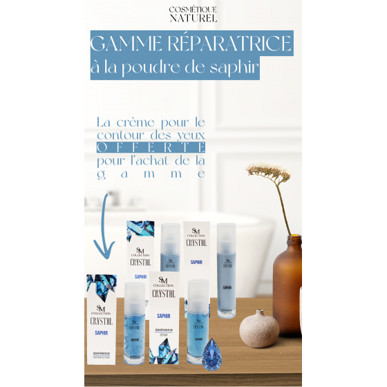 Une Gamme complète réparatrice - Saphir 100% naturelle Pas Cher
