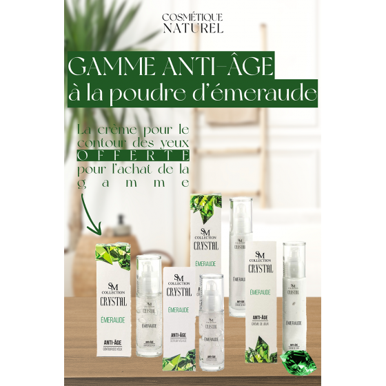 Une Gamme complète anti-âge - Émeraude 100% naturelle Pas Cher