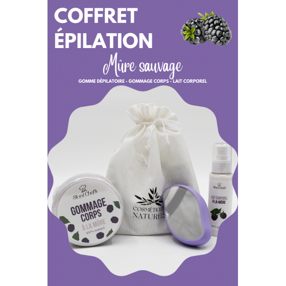 Un Coffret épilation - Mûre sauvage Pas Cher