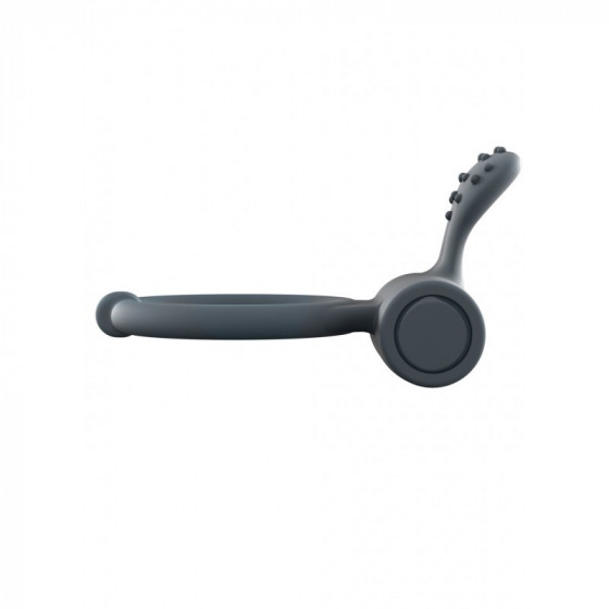 Cockring Vibrant Power Clit + Noir - Ma Boutique en Folie