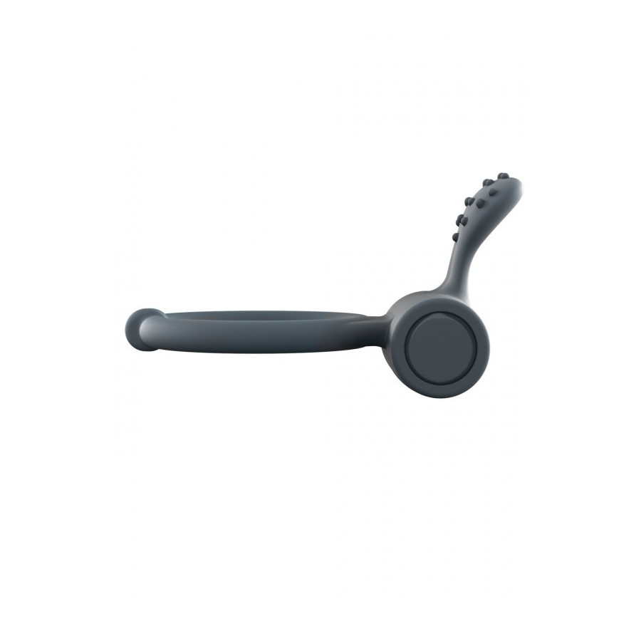 Cockring Vibrant Power Clit + Noir - Ma Boutique en Folie