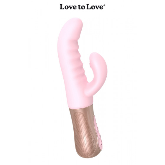 Vibro Rabbit Sassy Bunny rose - Love to Love Pas Cher