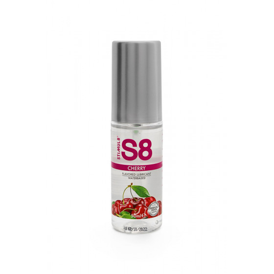 Lubrifiant S8 Cerise 50 ml – Gel intime aromatisé cerise à base d’eau
