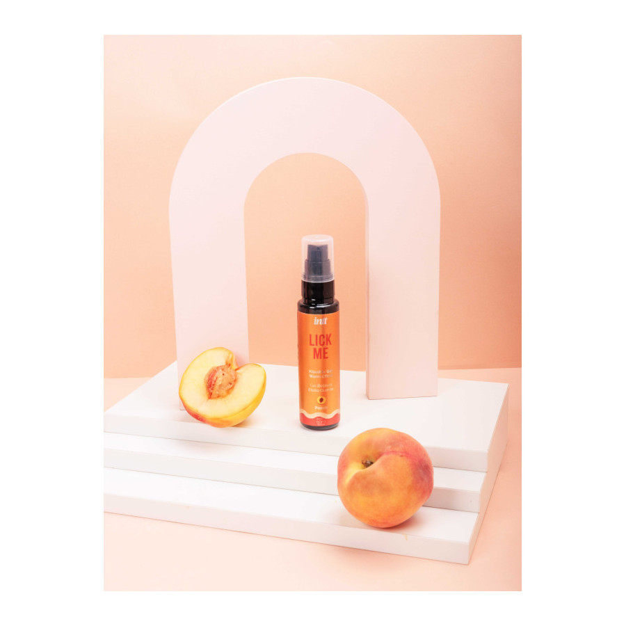 Lick Me Pêche - Gel Chauffant & Embrassable