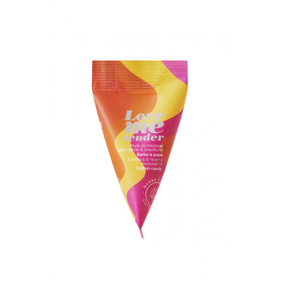 Berlingot huile massage comestible Barbe à Papa