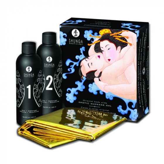 Huile & crème de massage orientale aux fruits exotiques – Sensuelle Corps à Corps