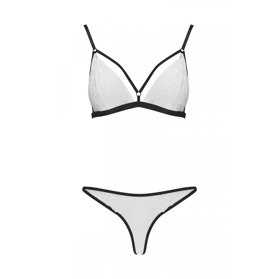 Ensemble sexy blanc Orihime – Lingerie Passion séduisante