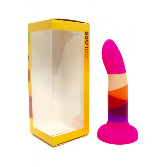 Gode Ventouse 6 Couleurs Rose – Silicone Hypoallergénique