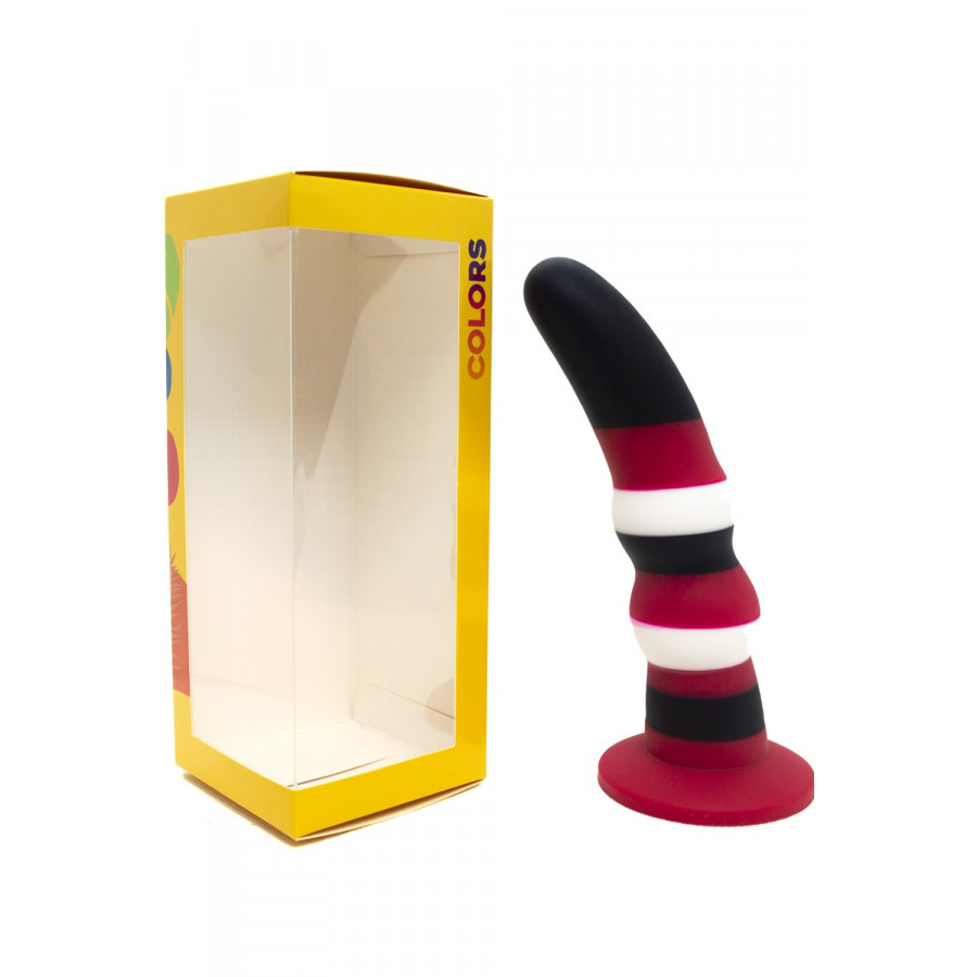 Gode ventouse 3 couleurs – Silicone hypoallergénique multicolore pour plaisir intime