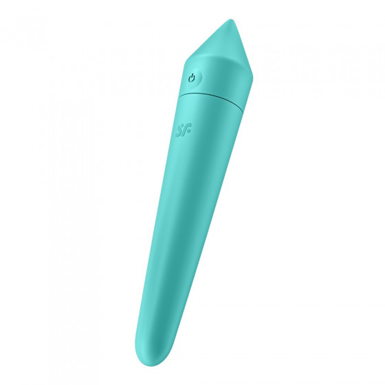 Vibromasseur connecté turquoise USB – Ultra Power Bullet 8 Satisfyer