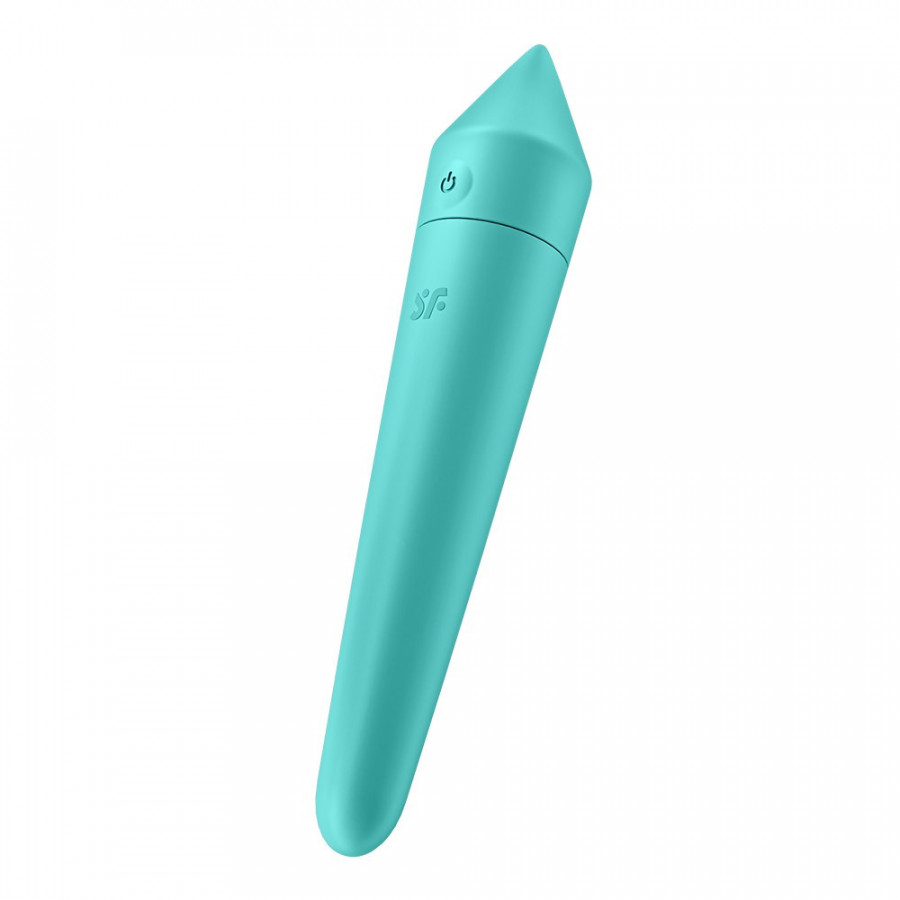 Vibromasseur connecté turquoise USB – Ultra Power Bullet 8 Satisfyer