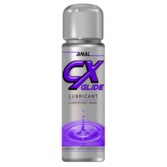 Lubrifiant anal à base d’eau 100 ml CX Glide – Confort intime & compatible préservatifs