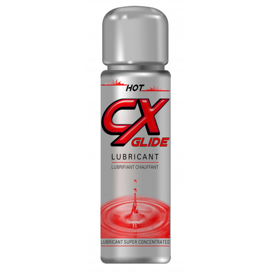 Lubrifiant chauffant à base d’eau 100 ml CX Glide – Sensation intense