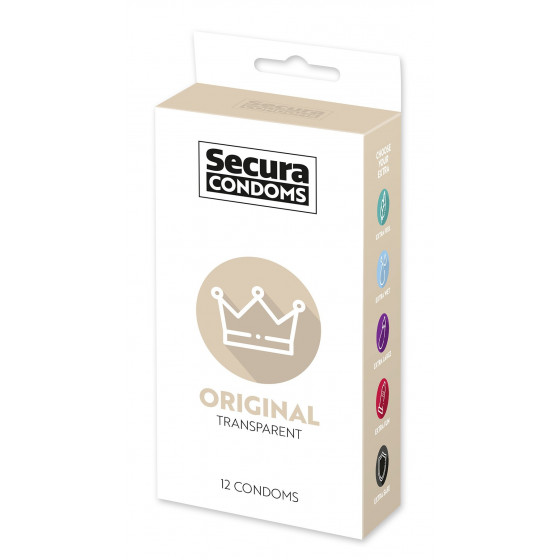 Préservatifs lubrifiés en latex x12 avec réservoir – 53 mm protection intime