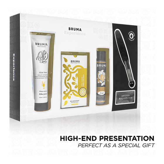 Bruma Xperience Pack Tentation Piña Colada Douce – Coffret sensuel avec amplificateur d’orgasme