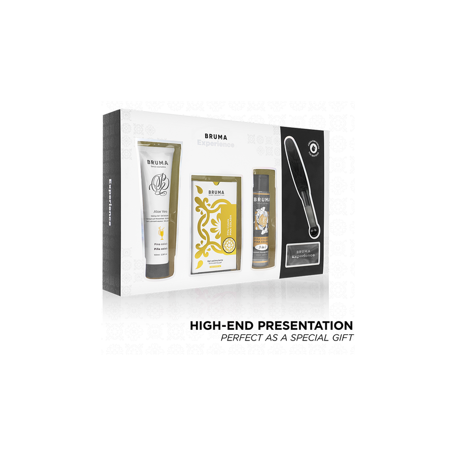Bruma Xperience Pack Tentation Piña Colada Douce – Coffret sensuel avec amplificateur d’orgasme