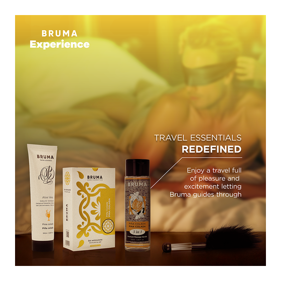 Bruma Xperience Pack Tentation Piña Colada Douce – Coffret sensuel avec amplificateur d’orgasme