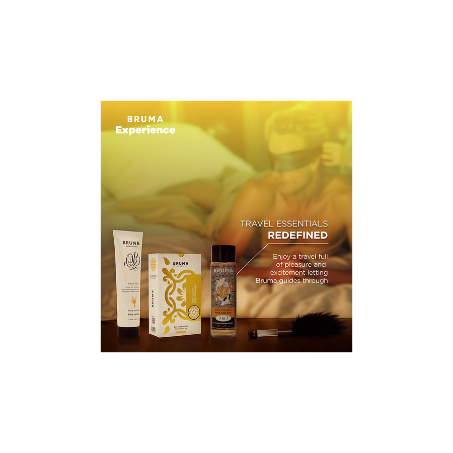 Bruma Xperience Pack Tentation Piña Colada Douce – Coffret sensuel avec amplificateur d’orgasme