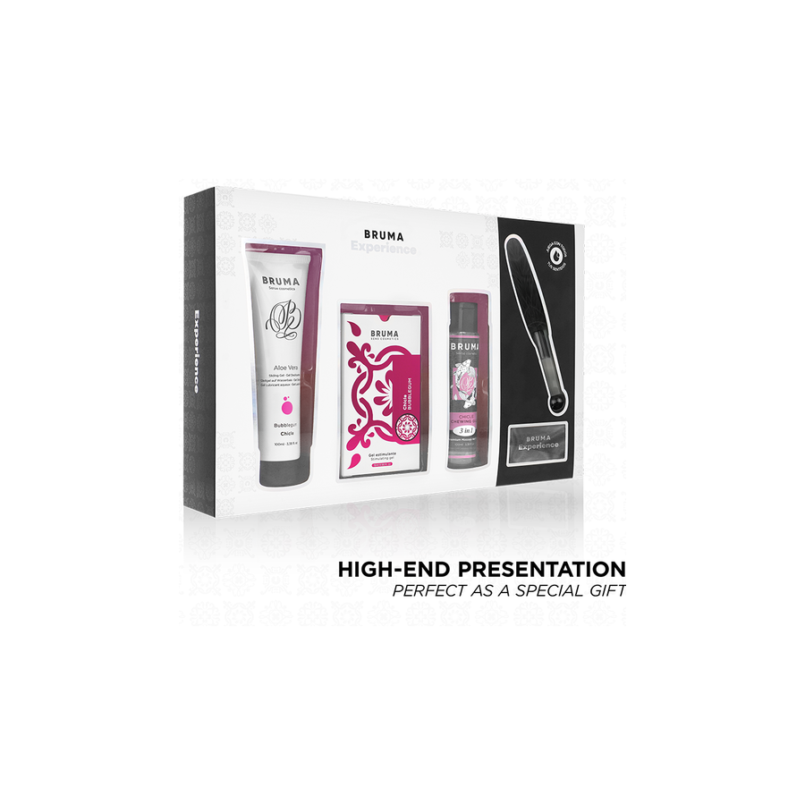 Bruma Xperience Kit Tentation Gomme Sucre – Coffret sensuel avec amplificateur d’orgasme