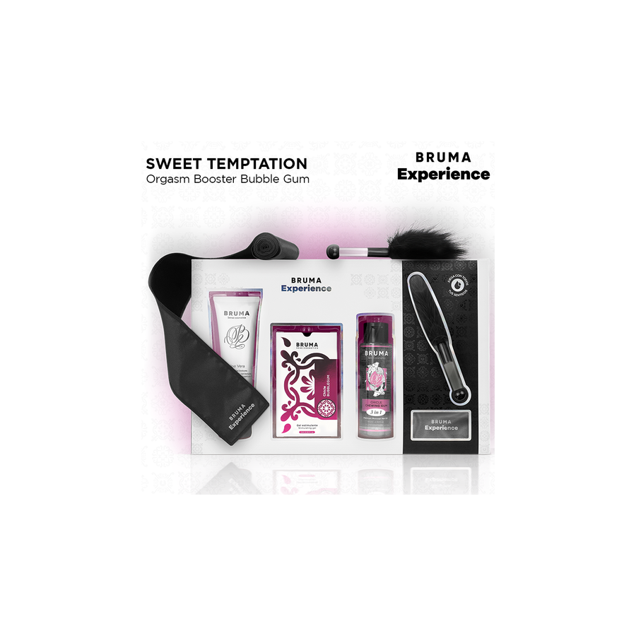 Bruma Xperience Kit Tentation Gomme Sucre – Coffret sensuel avec amplificateur d’orgasme