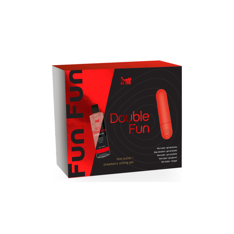 INTT Releases Kit Double Fun – Vibrateur bullet & gel stimulant à la fraise