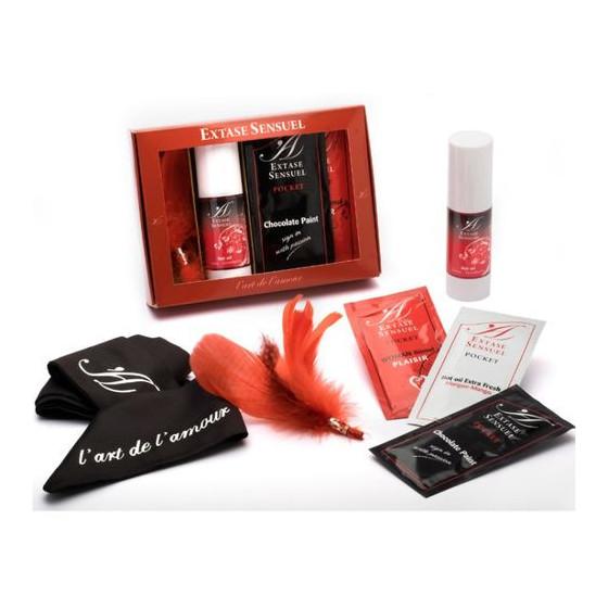 Extase Sensual Coffret Voyage Sensuel – Kit romantique & massage intime
