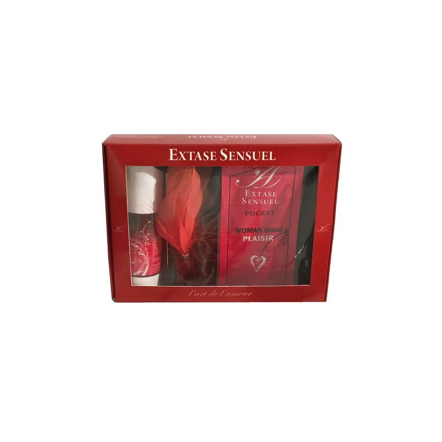 Extase Sensual Coffret Voyage Sensuel – Kit romantique & massage intime