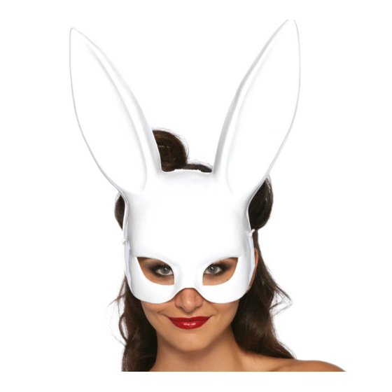 Masque de Lapin Blanc Masquerade Leg Avenue – Accessoire Costume Fun et Séduisant