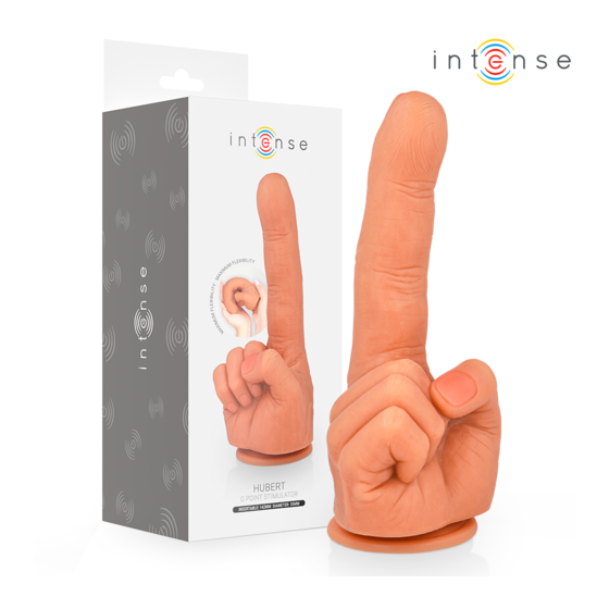 Intense Stimulateur Point G Hubert Flexible 14,2 cm – Sextoy Silicone Ergonomique