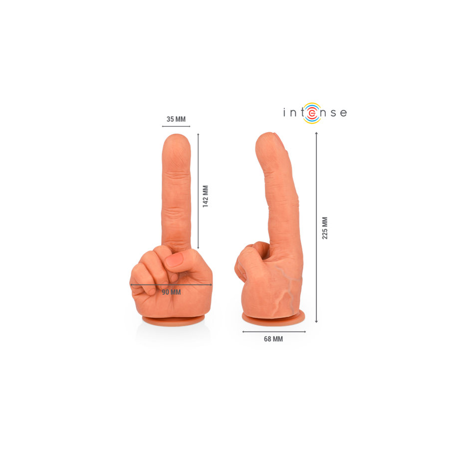 Intense Stimulateur Point G Hubert Flexible 14,2 cm – Sextoy Silicone Ergonomique