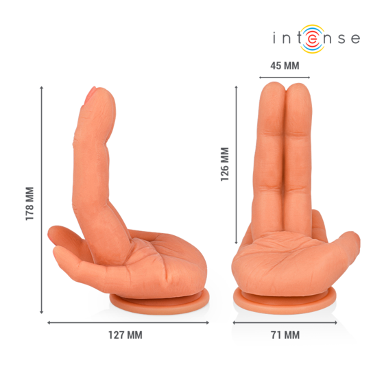 Intense Leela Stimulateur Point G Flexible 12,6 cm – Silicone Doux Et Érgonomique