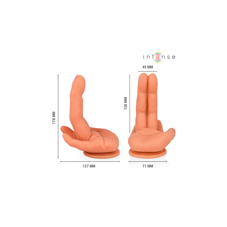 Intense Leela Stimulateur Point G Flexible 12,6 cm – Silicone Doux Et Érgonomique