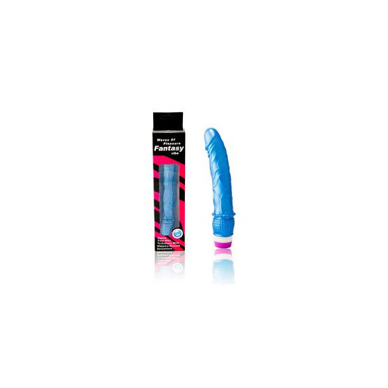 Vibrateur Baile “Vagues de Plaisir” 23 cm bleu — Vibromasseur réaliste & multivitesse