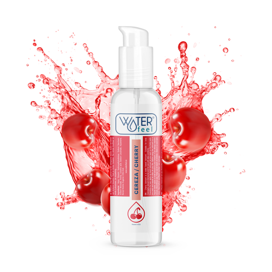 Lubrifiant intime Waterfeel Cerise 175 ml – Lubrification douce et saveur fruitée