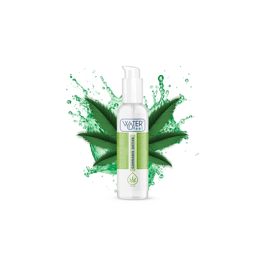 Lubrifiant intime Waterfeel Cannabis 150 ml – Gel lubrifiant doux et aromatique