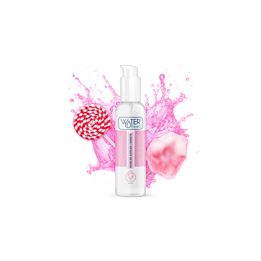 Lubrifiant intime Waterfeel Nuage de Sucre 175 ml – Gel aromatique longue durée