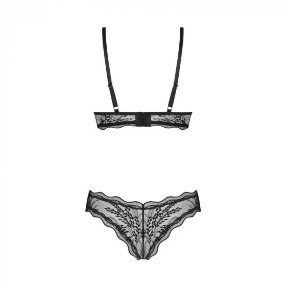Perisia Ensemble 2 Pièces Noir - Lingerie Sexy | Ma Boutique en Folie