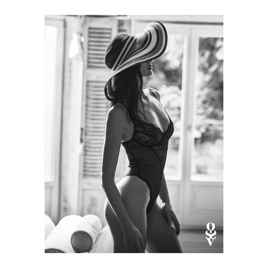 Perisia Body Ouvert Noir - Lingerie Sexy et Audacieuse | Ma Boutique en Folie