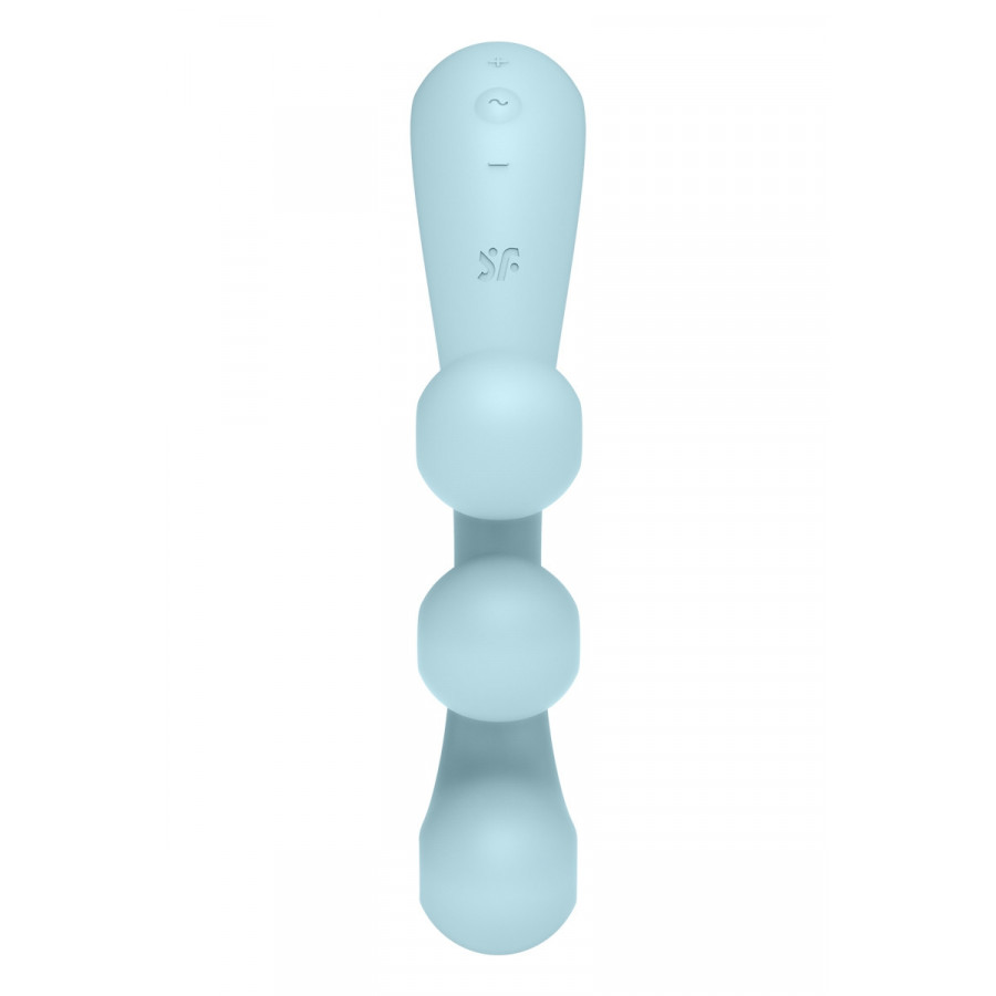 Multi-vibromasseur Tri Ball 2 bleu - Satisfyer - Ma Boutique en Folie